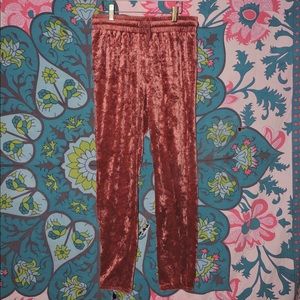 Velvet Pants- Urban Outfitters